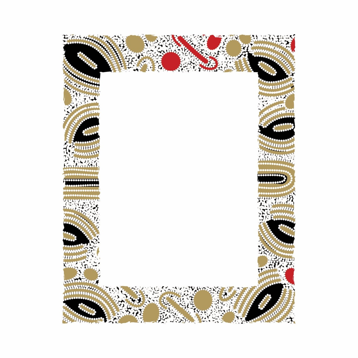 Wooden Photo Frame - Glenys Gibson Napaltjarri