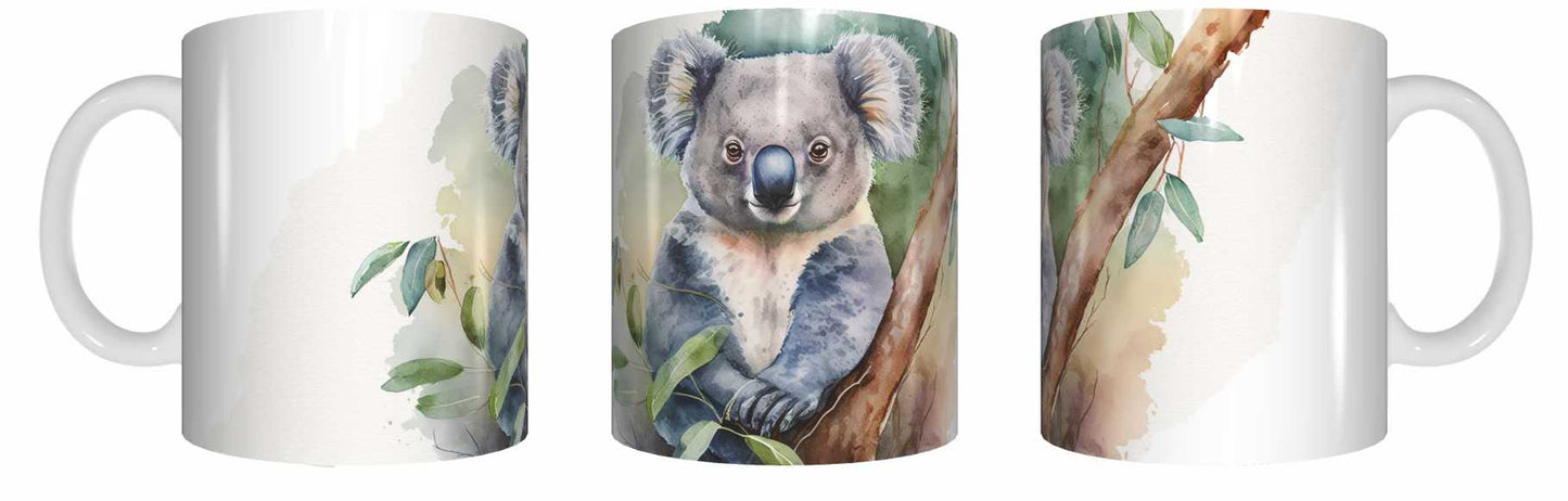 Coffee Mug - Watercolour Koala (07-92-3889L)