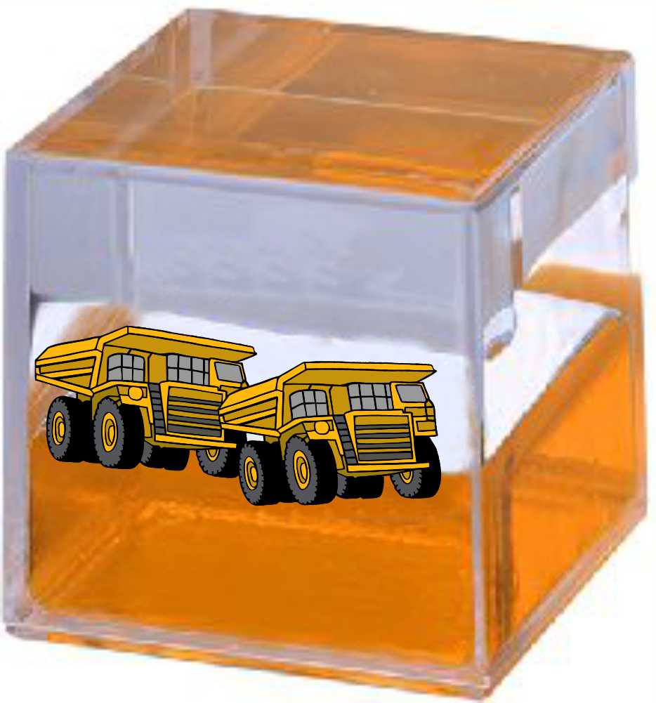 Oily Water Cubes Aussie Souvenirs