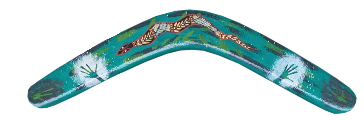 Boomerang - Snake By Louis Enoch - Fair Dinkum Gifts