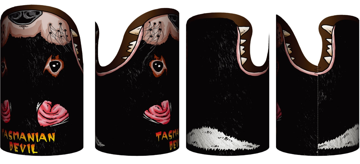 Tassie Devil Shaped Stubby Holder