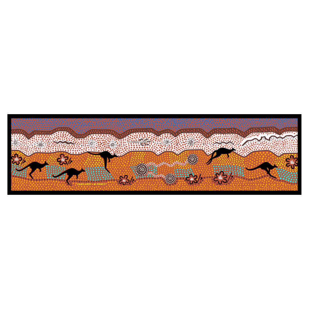 Bar Runner - Kamilaroi By Wendy Pawley - Fair Dinkum Gifts