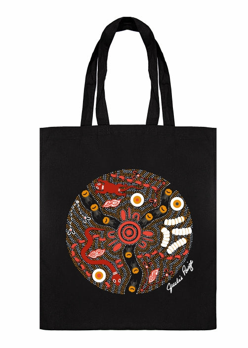 Shopping Tote Bag - Bush Tucker By Julie Paige