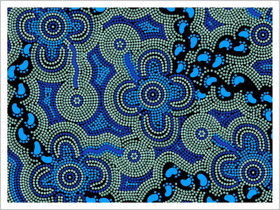 Ceramic Magnet - On Walkabout By Karen Taylor - Fair Dinkum Gifts