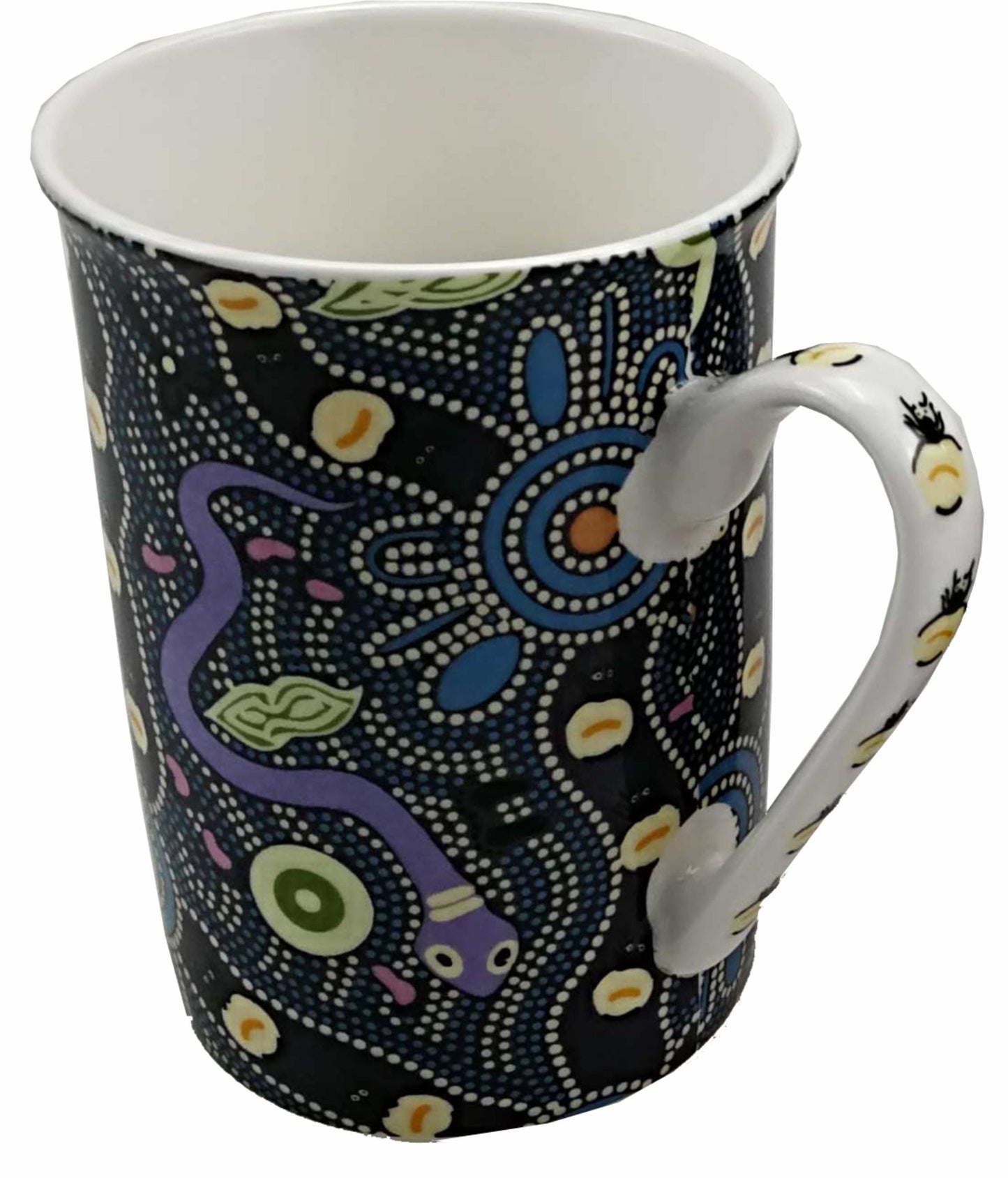 Art Down Under Tall Flair Bone China Mugs In Box