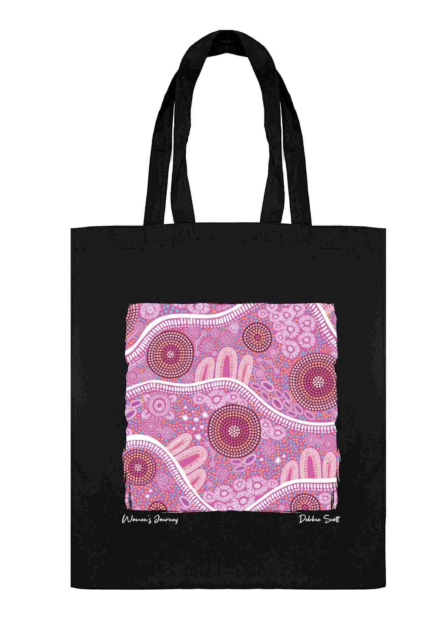 Shopping Tote Bag - Womens Journey By Debbie Scott