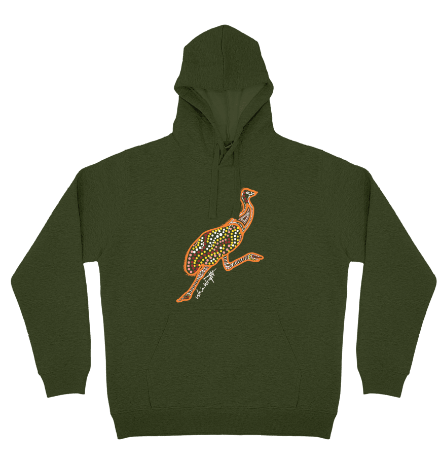 Adults Cozy Hoodie - Garrdi (Emu) By Nina Wright