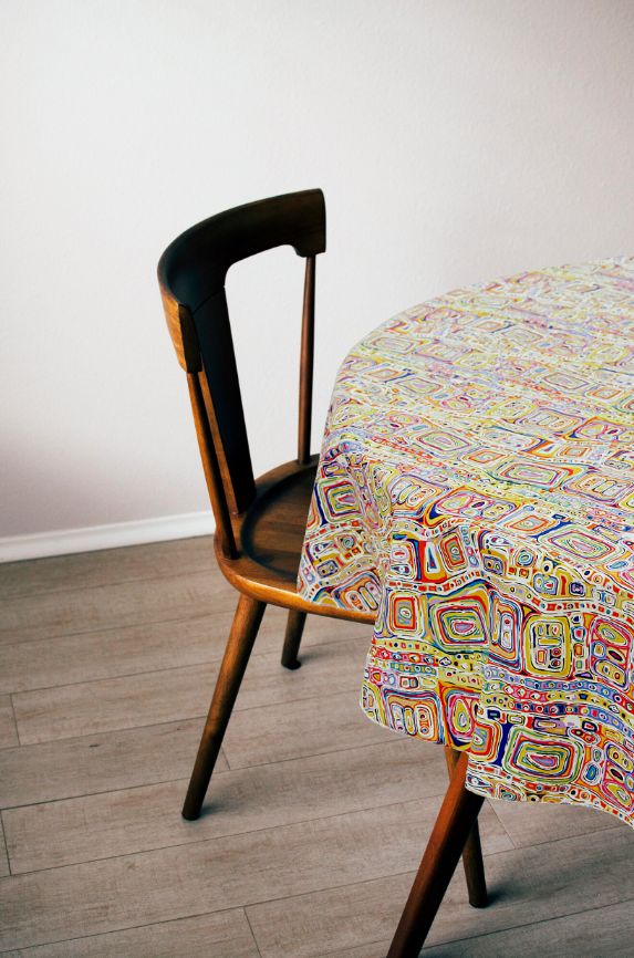 Tablecloth Felicity Robertson Yellow - Fair Dinkum Gifts