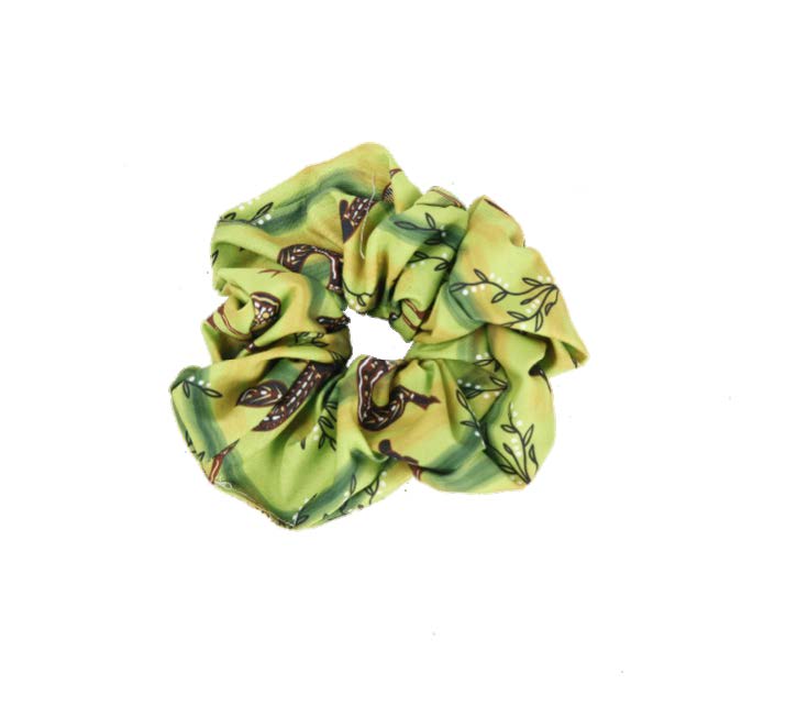Aboriginal Scrunchie - Rainforest Totems
