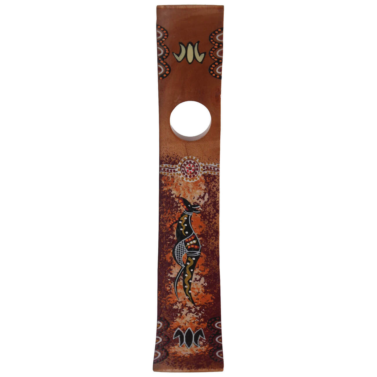 Wine Holder Painted Curved Assorted - Fair Dinkum Gifts