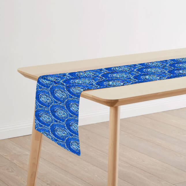 Table Runners Sabrina Robertson Blue