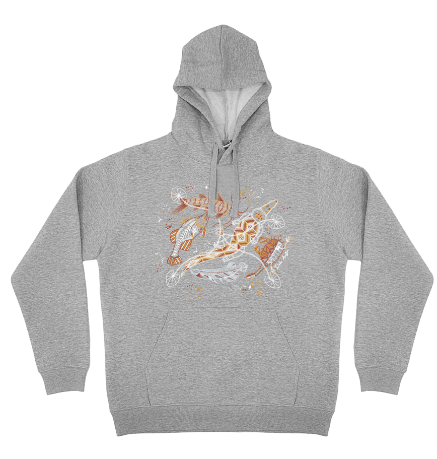 Adults Cozy Hoodie - Kabbal Anme By Dale Austin