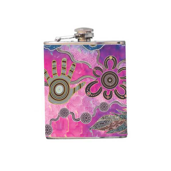 Hip Flask 180ml - Lady Boss By Nina Wright