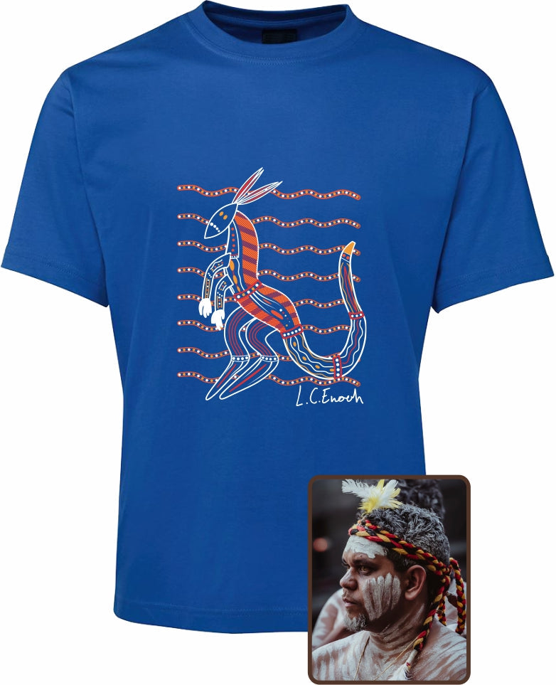 T Shirt Kids Regular Fit - Louis Enoch, Kangaroo Design