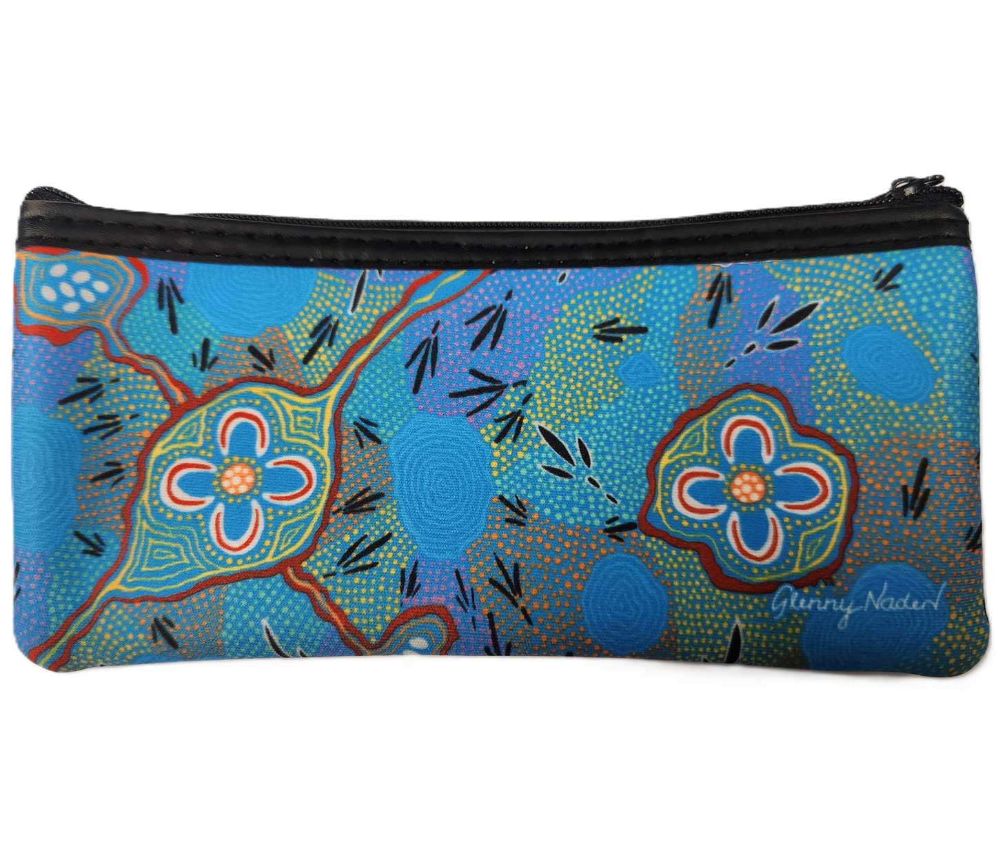 Pencil Case - Bush Tucker Gathering By Glenny Naden - Fair Dinkum Gifts
