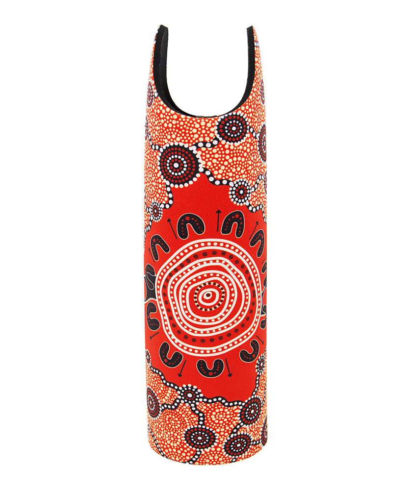 Wine Bottle Holder - The Gathering By Nina Wright - Fair Dinkum Gifts