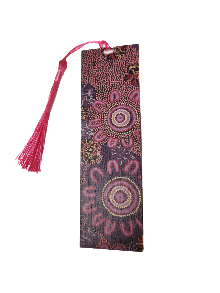 CLEARANCE - Aboriginal Bookmarks With Tassel