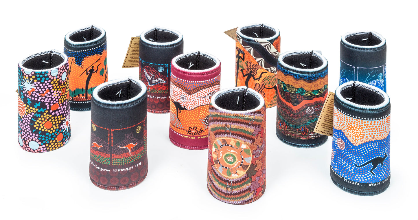 Wendy Pawley Stubby Holders - 8 Designs To Choose From