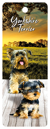 3D Dogs Bookmarks With Tassel