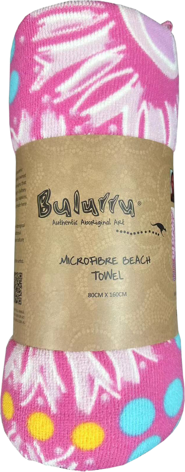 MICROFIBRE BEACH TOWELS - ABORIGINAL DESIGNS