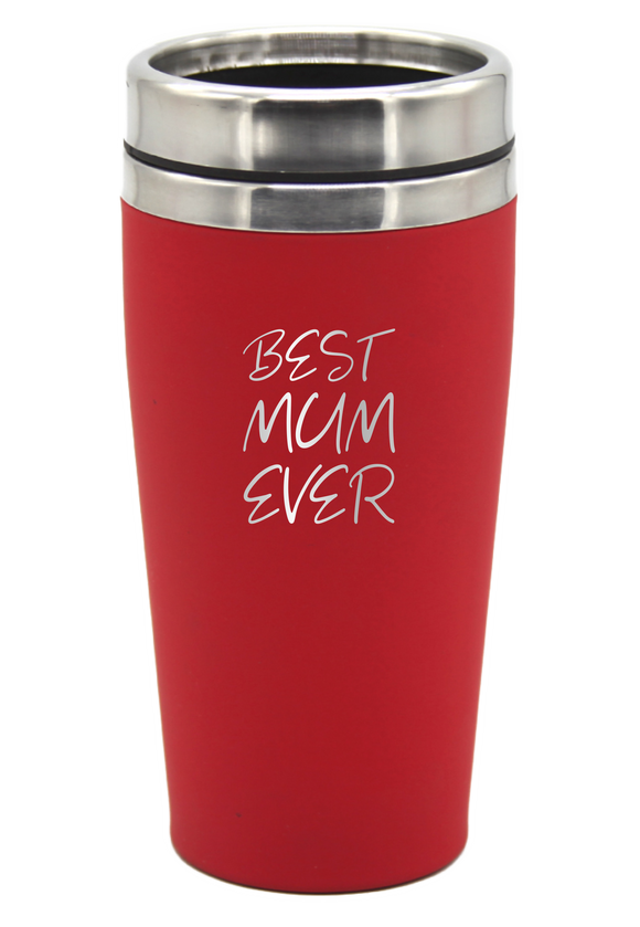 Mothers Day Travel Mug Best Mum Ever Gift 475ml Coffee Flask