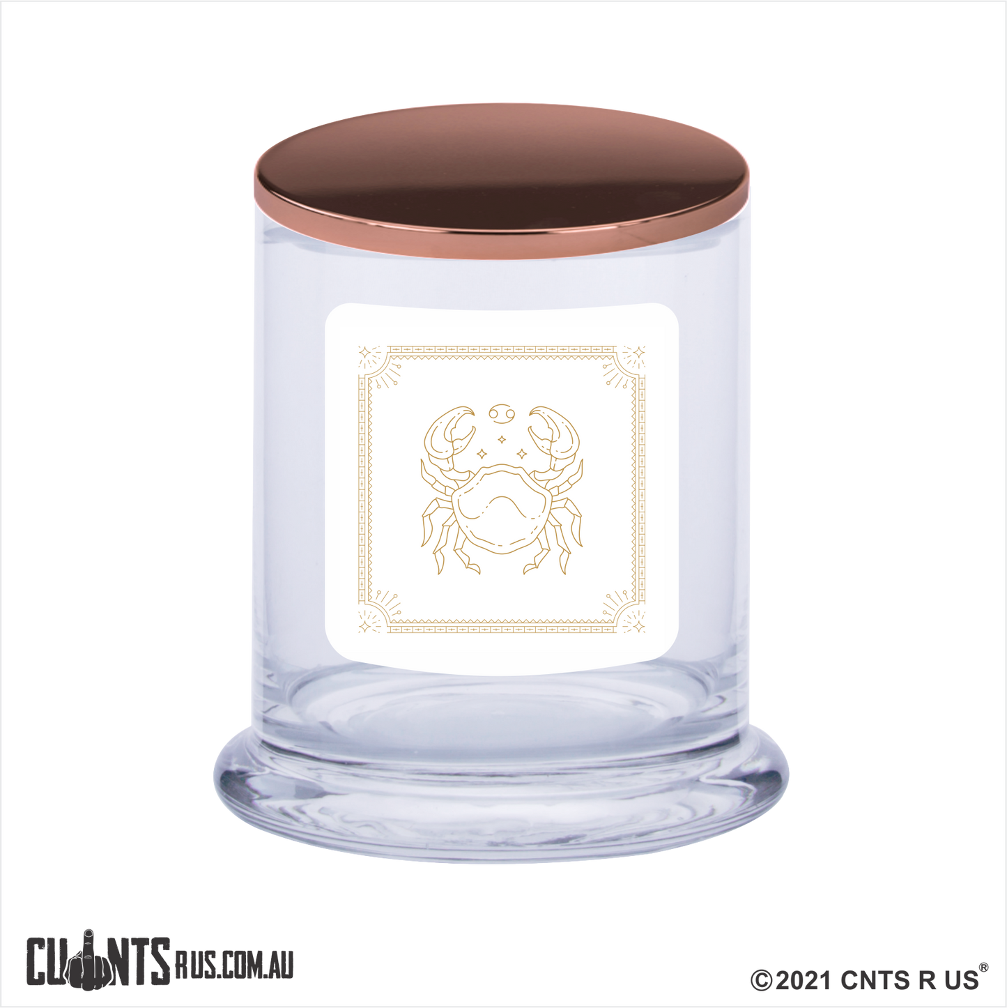 Star Sign Scented Soy Candle - Cancer The Crab