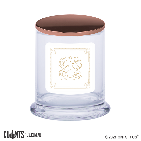 Star Sign Scented Soy Candle - Cancer The Crab