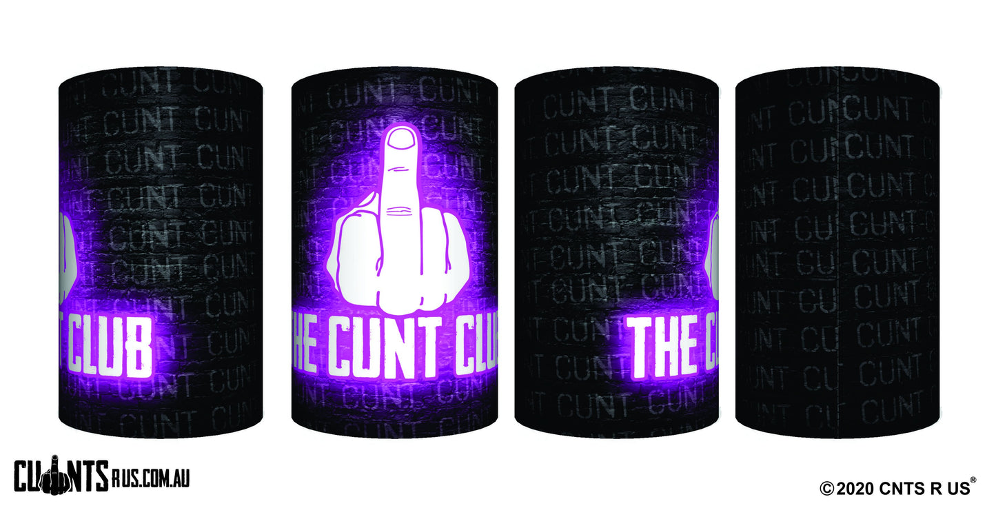 The C U N T Club Stubby Holder CRU26-40-12147