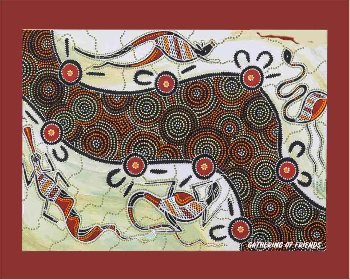 Canvas Art Print - Gathering Of Friends