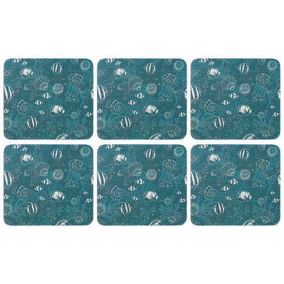 Coasters Under The Sea | Set of 6