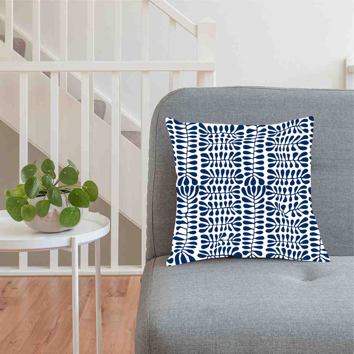 Cushion Cover Mitjili Napurrula Dark Blue