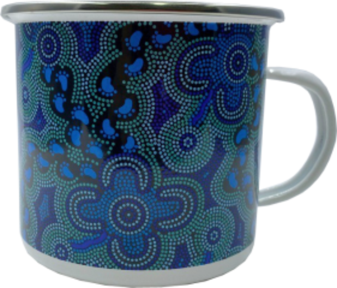 Bulurru Aboriginal Design Pannikin Mug