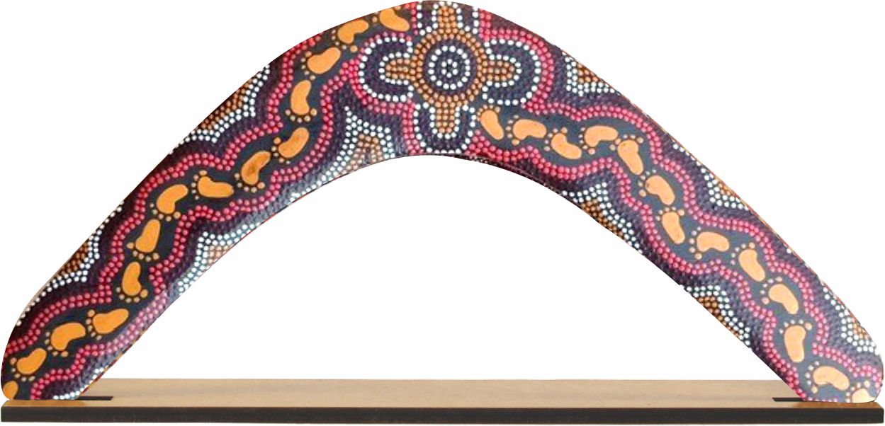 Returning Boomerang - On Walkabout Ochre