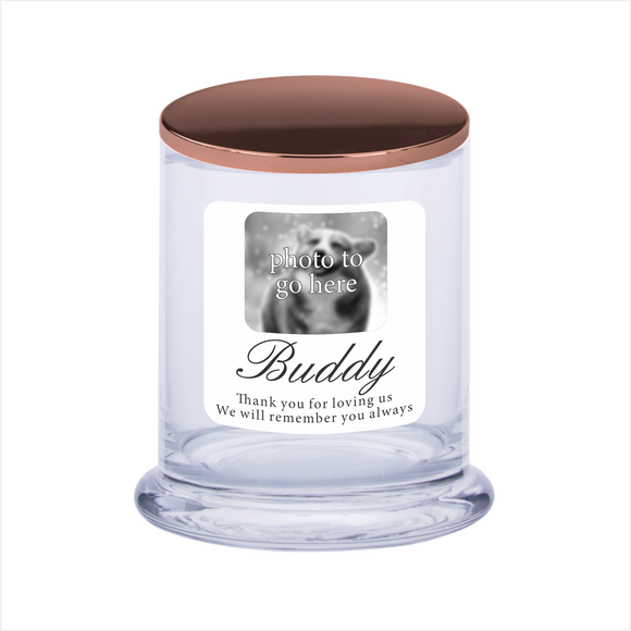 Personalised Pet Candle In Loving Memory Soy Scented Candle Memorial Gift - fair-dinkum-gifts