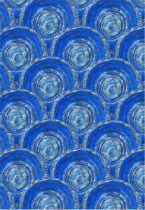 Gari Dari Microfibre Teatowel - Sabrina Robertson (Blue)