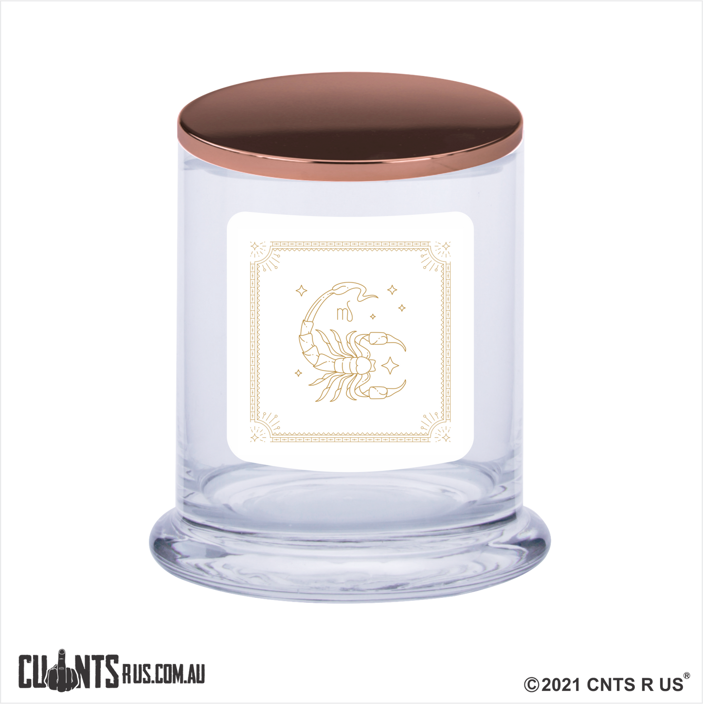 Star Sign Scented Soy Candle - Scorpio The Scorpion