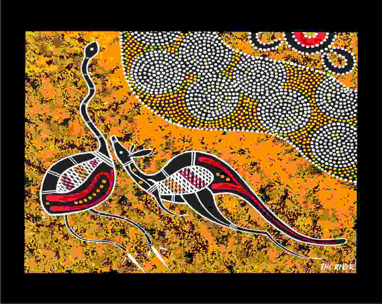 Canvas Art Print - The River