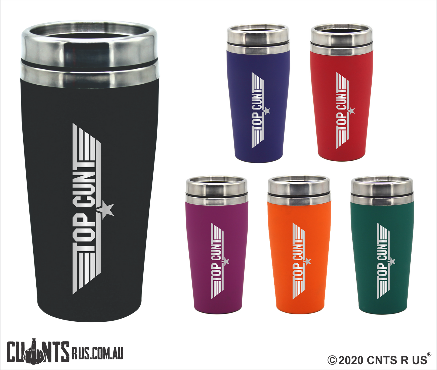 Top Cunt Travel Mug CRU08-66-21000