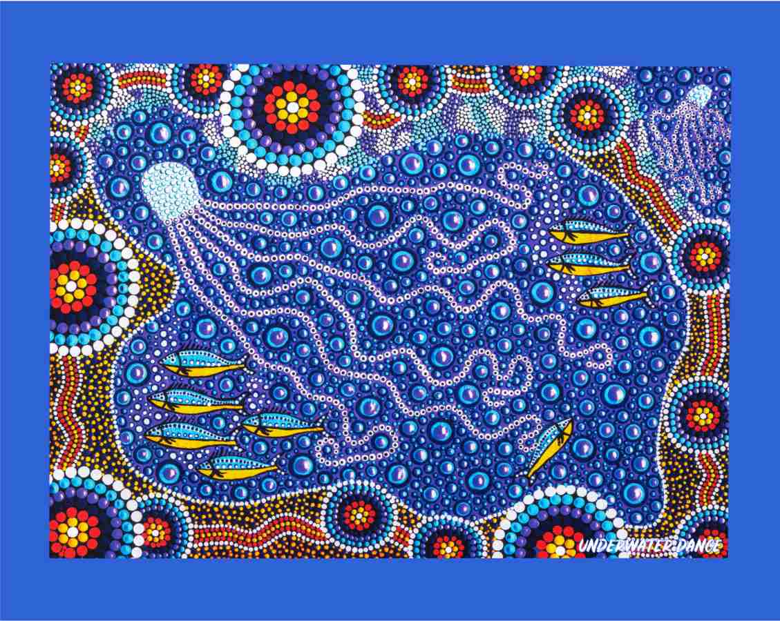 Canvas Art Print - Underwater Dance