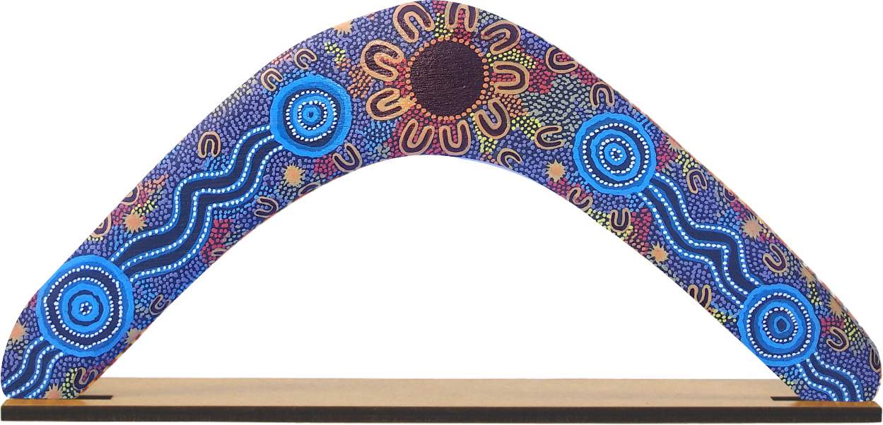 Returning Boomerang - Women Gathering At Waterholes