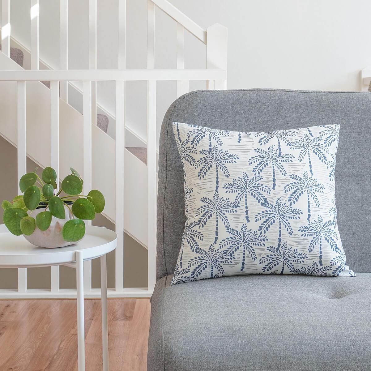 Waste2Wear® Cushion Cover Palm Trees - Red Earth Market