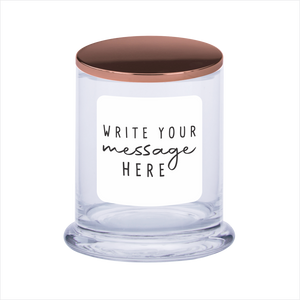 Any Text Or Image Personalised Scented Candle Gift With Laser Engraved Lid - fair-dinkum-gifts