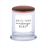 Any Text Or Image Personalised Scented Candle Gift With Laser Engraved Lid - fair-dinkum-gifts