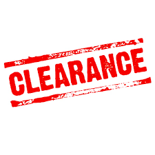 Clearance Sale