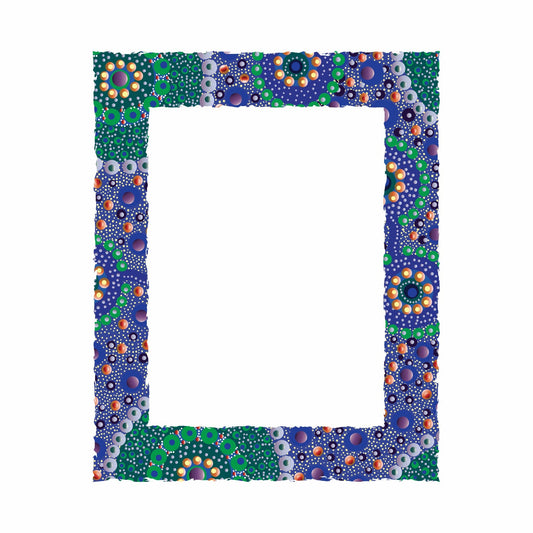 Wooden Photo Frame - Water In The Desert