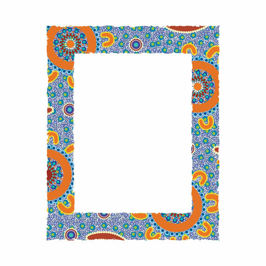 Wooden Photo Frame - Family Camping