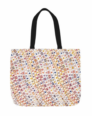 CLEARANCE Canvas Bag Felicity Robertson White