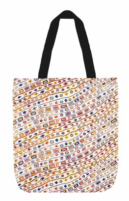 CLEARANCE Canvas Bag Felicity Robertson White