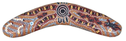 Boomerang - Bush Tucker Tan By Julie Paige - Fair Dinkum Gifts