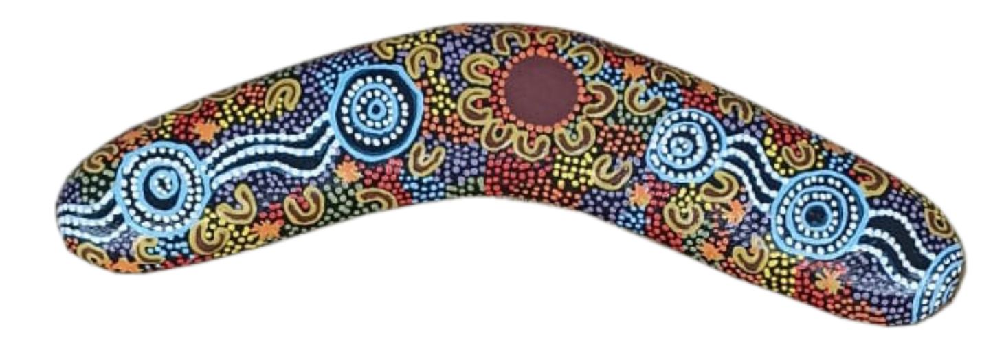 Boomerang - Women At Waterholes By Merryn Apma